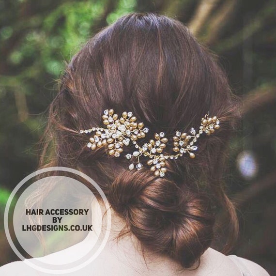 Beautiful Bridal Hair Vine, Wedding Hair Accessories for Brides, Hair  Accessory For Brides, Bridesmaid Hair Piece, bridal hair accessories