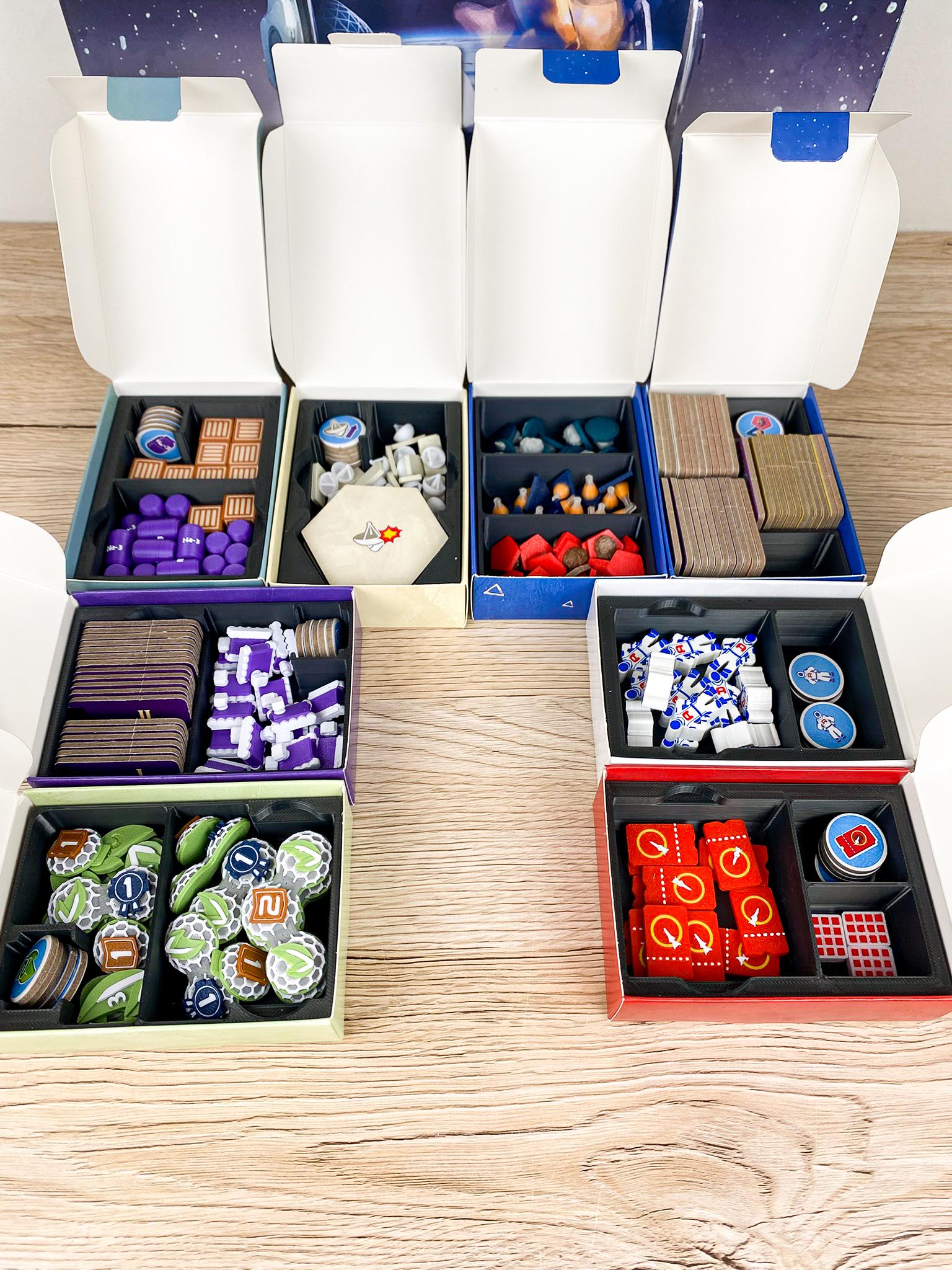 Shackleton Base Insert Moon Base Shackleton Base Insert Organizer - Sleeves Compatible Inlay ...