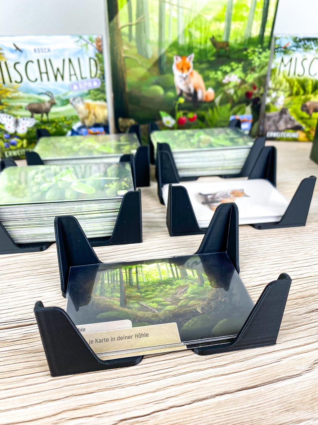 Mixed Forest Insert With Card Holder - Forest Shuffle Inlay Organizer ...