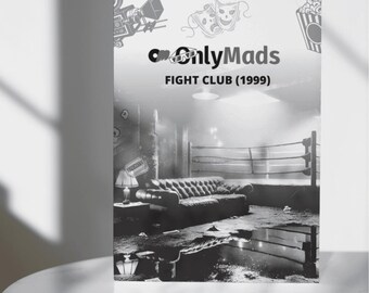 Fight Club Mad Libs PDF - 1999 Movie Printable Game - Action Drama Film Activity - Digital Download