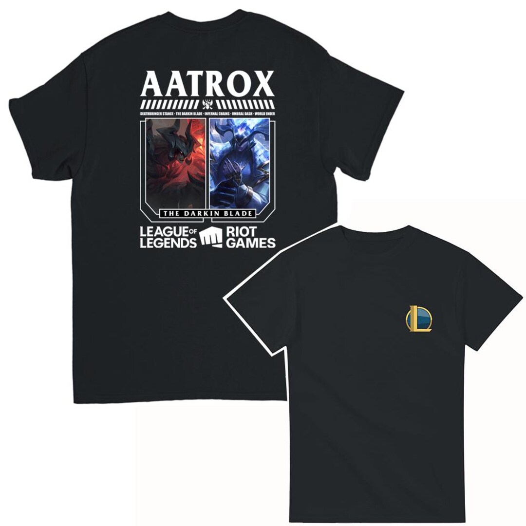 Lol | T-shirt With the Champion AATROX - Etsy Australia