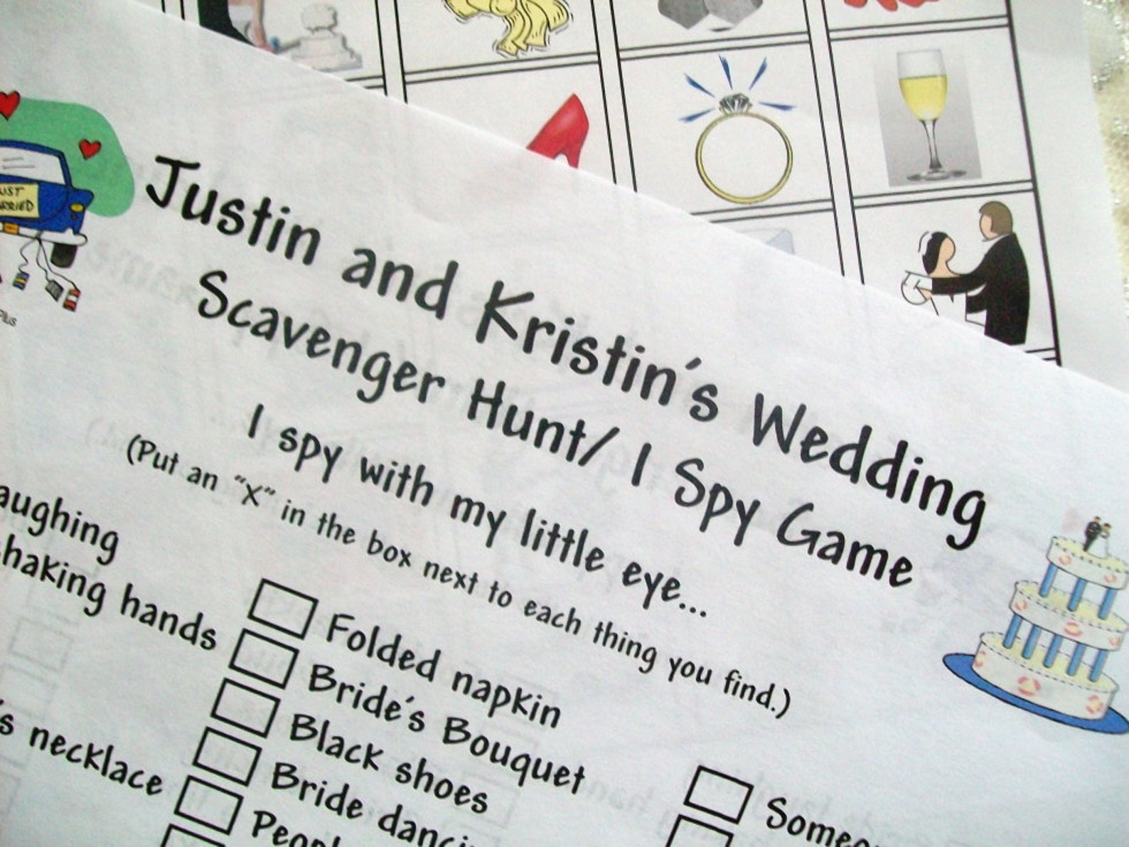 diy printable personalized kids wedding games us or uk etsy