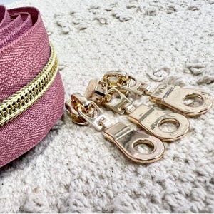 Lot De 5 Pièces, N° 3, Fermeture éclair Invisible, Longueur