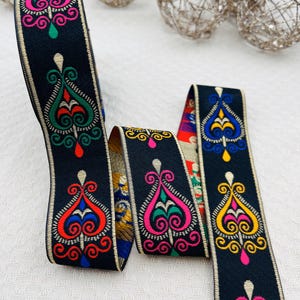 Galon de couture Ruban ethnique bohème AKSEL (4 mètres)