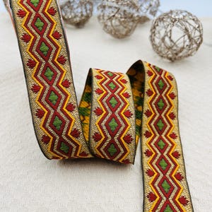 Galon de couture Ruban ethnique bohème AMEZA (4 mètres)