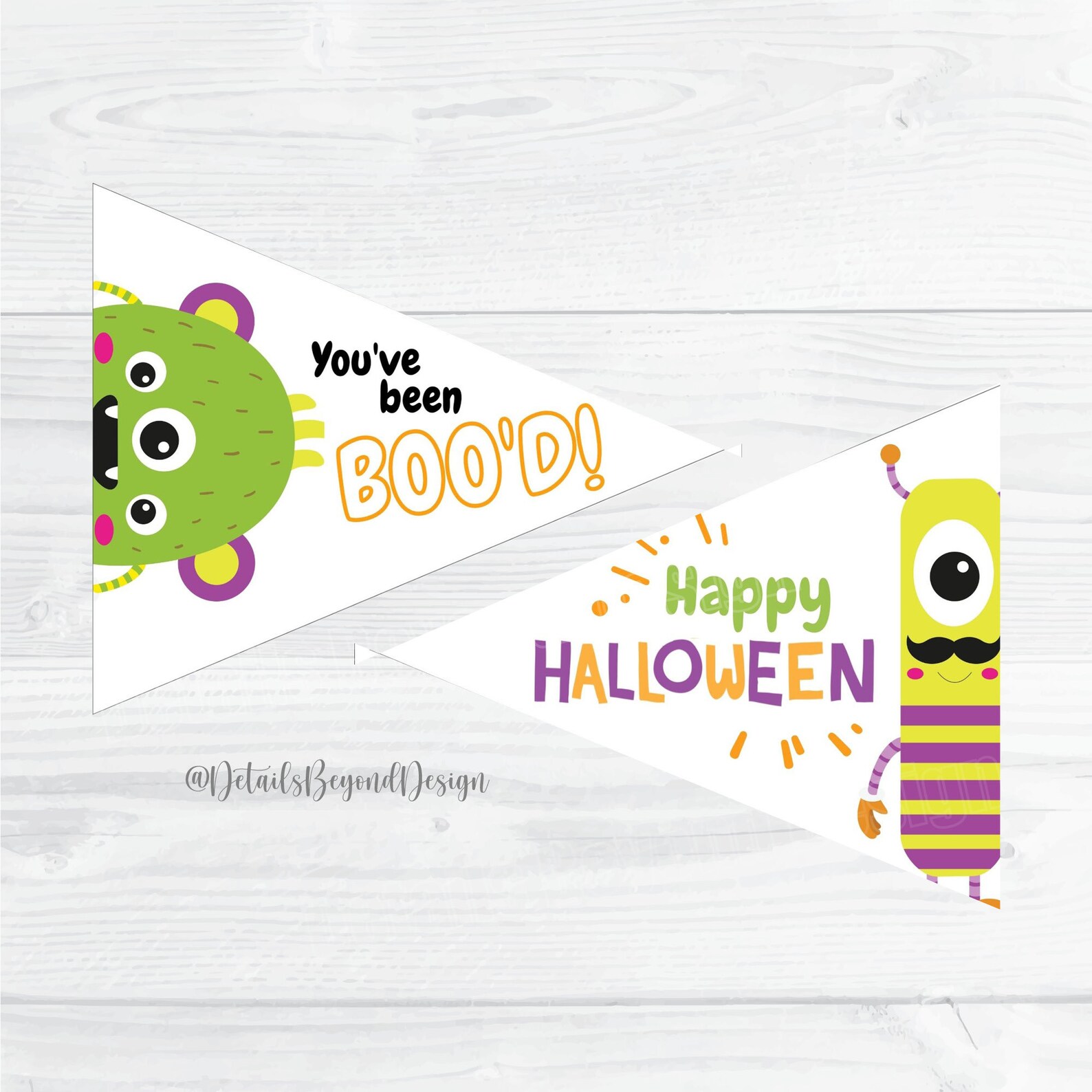 You've Been Boo'd Printable EDITABLE in Canva - Etsy