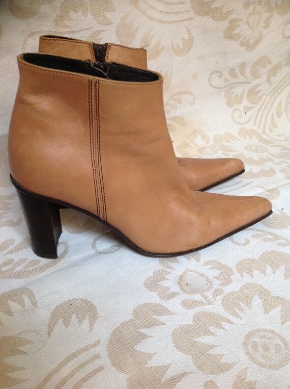 neutral ankle boots