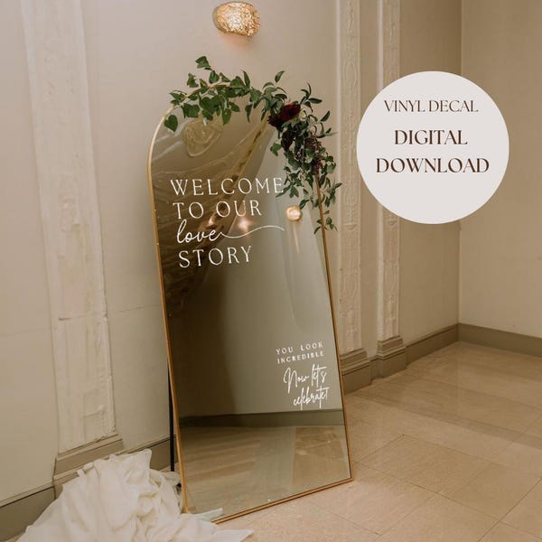 Willkommensspiegel Hochzeit Etsy de Willkommensspiegel Hochzeit Etsy de
