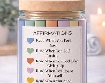 Leggi "When Jar Affirmations – 150 Emotional Support Notes" (Download digitale)
