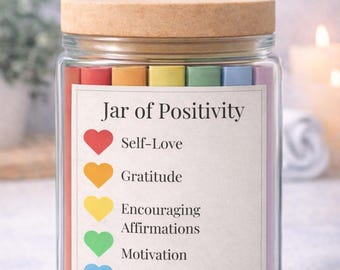 150 DIY Affirmation Cards Printable | Positivity Jar | Self-Love, Gratitude, Encouraging Affirmations, Motivation & Mindfulness Quotes PDF