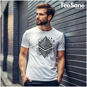 Ethereum Crypto T-shirt, Cryptocurrency Tee, Blockchain Shirt, Unisex Tee, Ethereum Gift