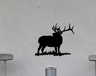 Bull Elk Your Choice of 1 Vinyl Decal