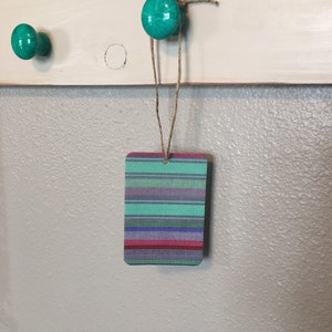Serape Air Freshener -Custom Car Scent  - Car Air Freshener - Serape Pattern - You Pick Scent