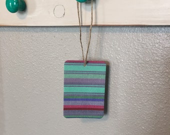 Serape Air Freshener -Custom Car Scent  - Car Air Freshener - Serape Pattern - You Pick Scent