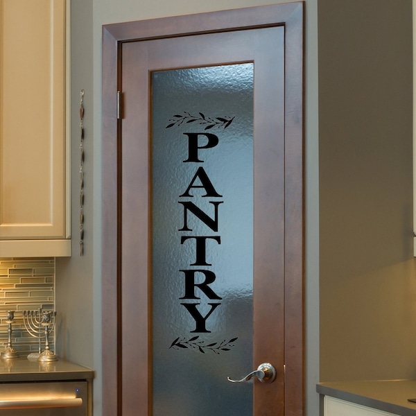 Pantry Vinyl Vinyl Decal