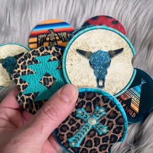 Keeping It Wild Collection - Car Coasters - Set of 2