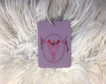 Boho Bull Skull Auto Lufterfrischer - Western duftendes Autozubehör