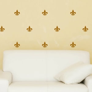 Fleur De Lis Set Wall Decal