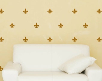 Fleur De Lis Set Wall Decal