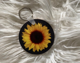 Sunflower Keychain