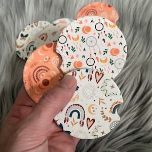 Happy Hippie Collection - Car Coasters - Set of 2