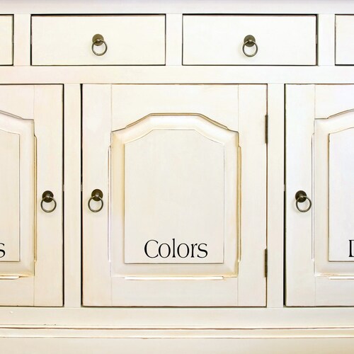 Laundry Sorter Labels Vinyl Decal Etsy