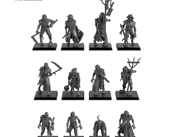 Zombies by Highlands Miniatures | Transilvania The Fallen Realm | 3D Printed Resin Fantasy Tabletop Miniature