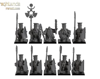 Heavy Guard - Sons of Marduk - Highland Miniatures - 3D Printed Resin Fantasy Miniature