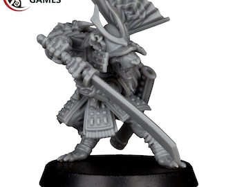 Yoshinori, the West Wind - Signum Games - 3D Printed Resin Fantasy Miniature