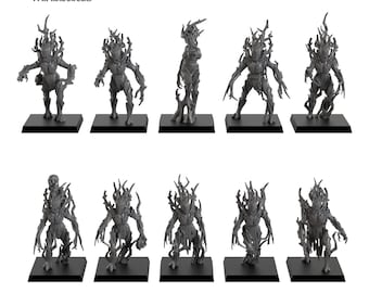 Dryads by Highlands Miniatures - 3D Printed Resin Fantasy Miniature