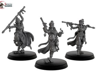 Branna Ironfist by Signum Games - 3D Printed Resin Fantasy Miniature 32/28mm Scale