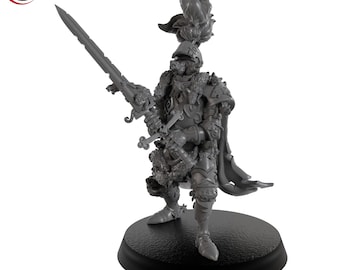 The Knight of Plague - Signum Games - 3D Printed Resin Fantasy Miniature