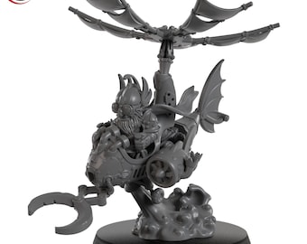 Dylen-Kan the Bronze Dragonfly - Signum Games - 3D Printed Resin Fantasy Miniature