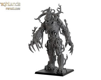 Giant Tree Forest Spirit - 3D Printed - Feral Elves Highlands Miniatures - Fantasy Tabletop
