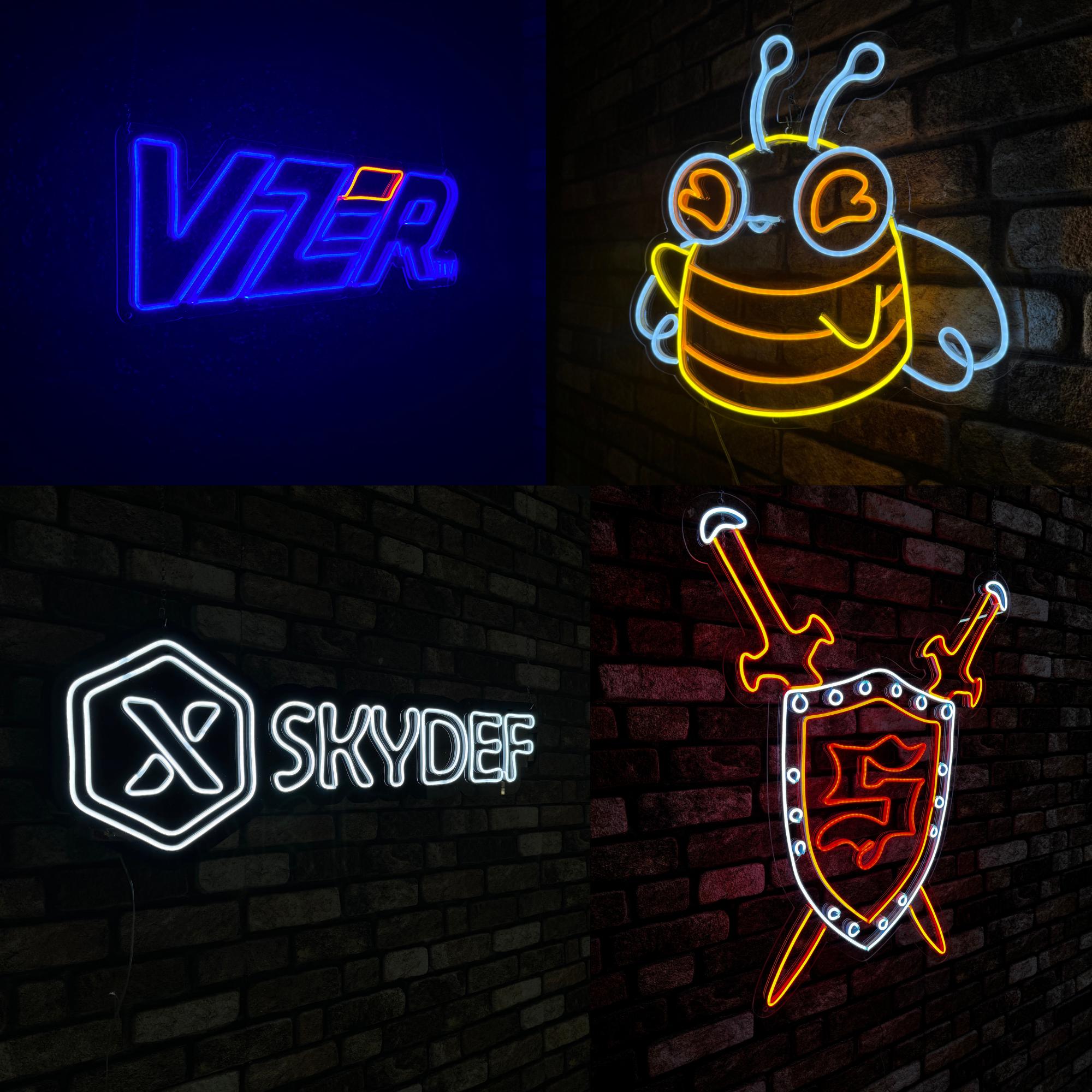 Custom Brand Logo Neon Sign Business Logo Sign Light Neon Sign Custom ...