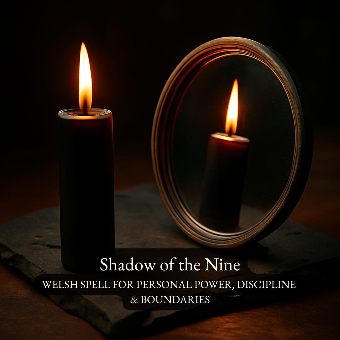 Shadow of the Nine - Welsh Spell for Personal Power, Discipline ...