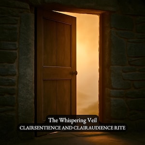 The Whispering Veil - Welsh Clairsentience & Clairaudience Ritual for Psychic Awakening