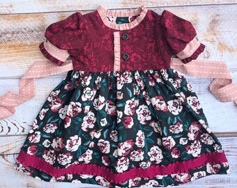 coordinating sister dresses