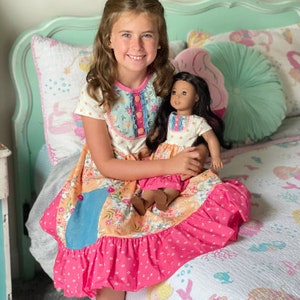 Little girl and doll matching outfits cheap