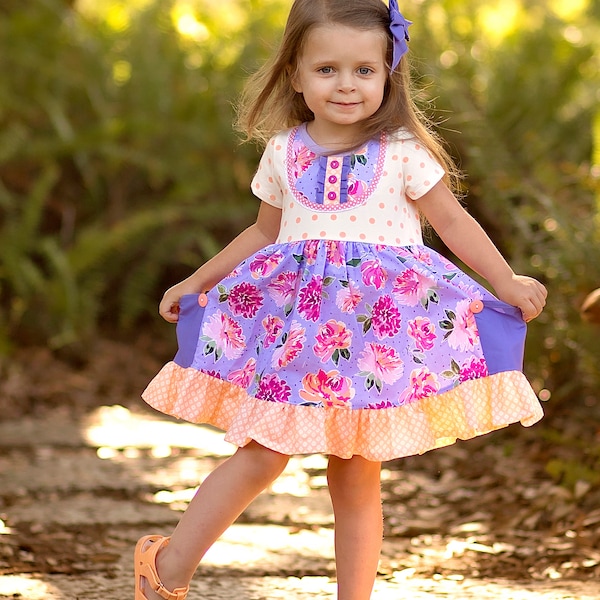 Handmade Girls Dress - Etsy