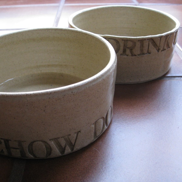Dog Bowls - Chow Down and Drink Up