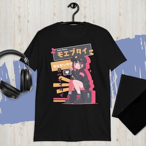 Kawaii Anime Girl Shirt – Moe Sensai Cute Force Graphic Tee, Soft Authority Aesthetic Streetwear, Manga Inspired Harajuku Top