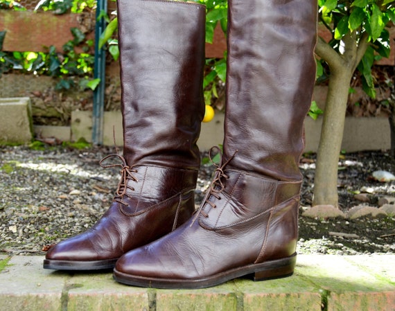 Made in Italy - Joan & David - Pull on boots (Sz 7