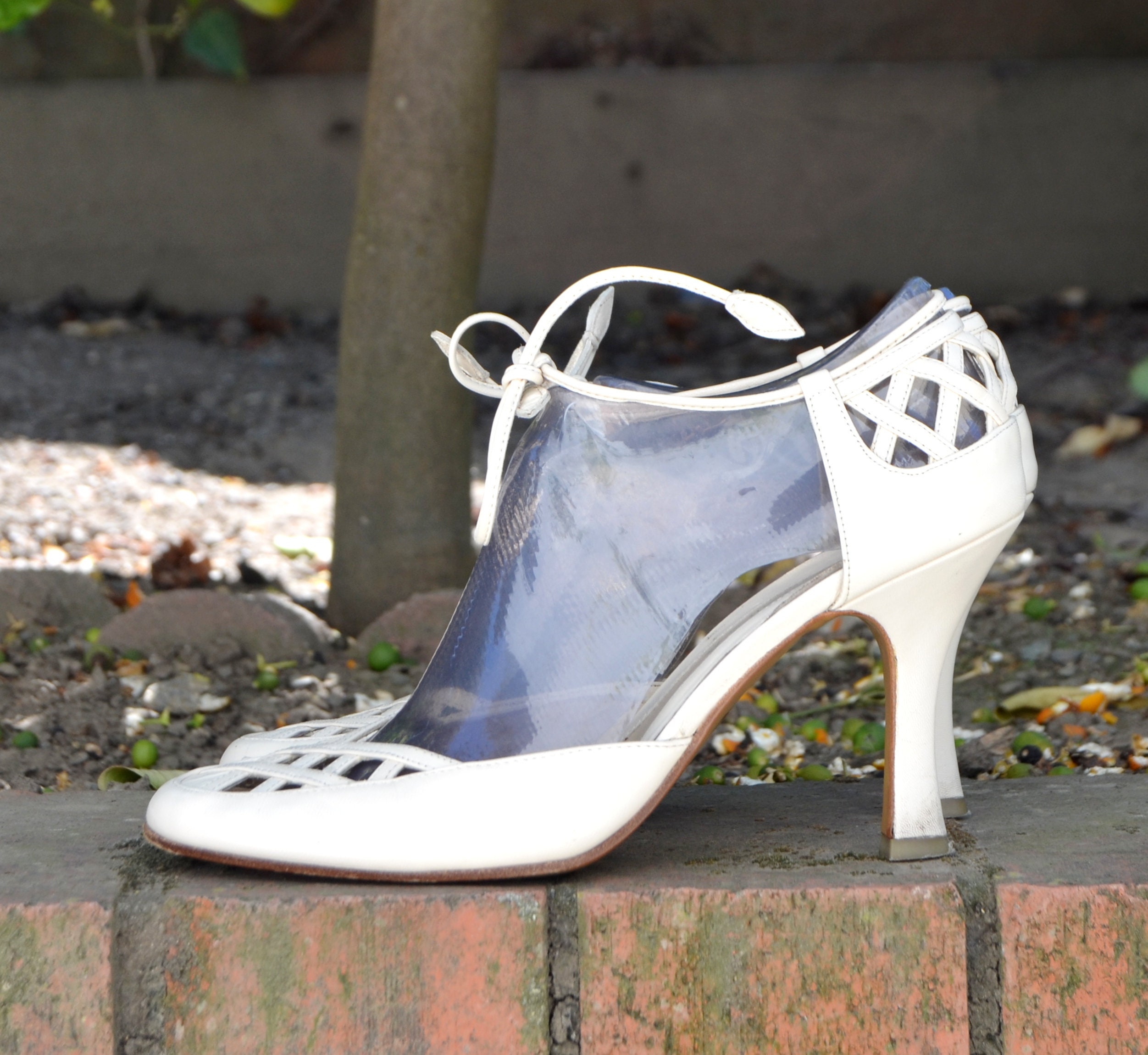 Rene Caovilla Ladies Cleo 80 Crystal Sandals, Brand Size 36.5 ( US