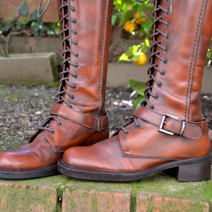 colin stuart lace up boots