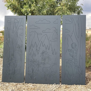 Privacy, Panel, Custom Art