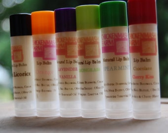 Butter‑Rich Lip Balm – Handcrafted Beeswax Lip Care | Choose Your Flavor