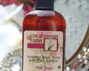 Pink Sugar Body Spray – Alcohol‑Free Botanical Mist | Handcrafted Sweet Fragrance
