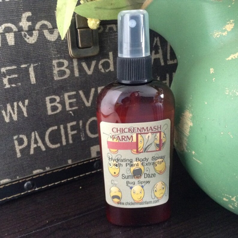 Natural Bug Repellent Spray Summer Daze Body Spray From Etsy