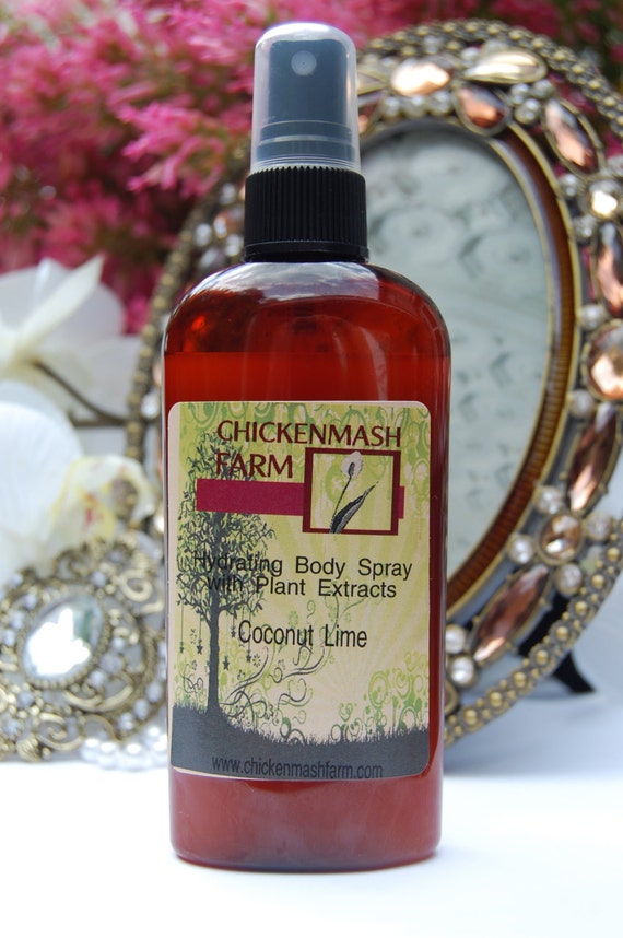 Body Spray Perfume Spray Coconut Lime Fragrance From Etsy